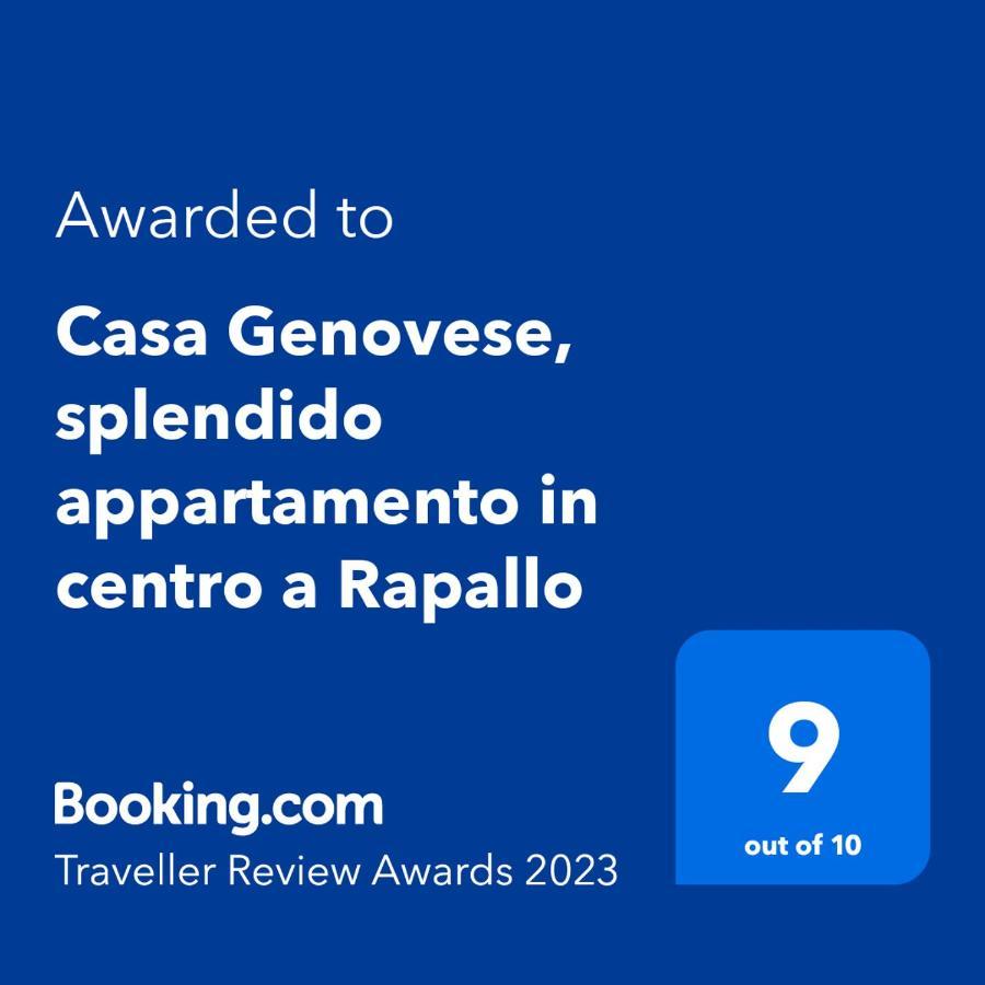 Casa Genovese, Splendido Appartamento In Centro A Rapallo Exterior photo